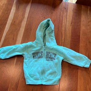 BOGO Venice Beach Florida hooded zip-up sweatshirt